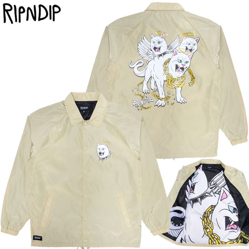 RIPNDIP コーチジャケット - www.ecotours-of-oregon.com