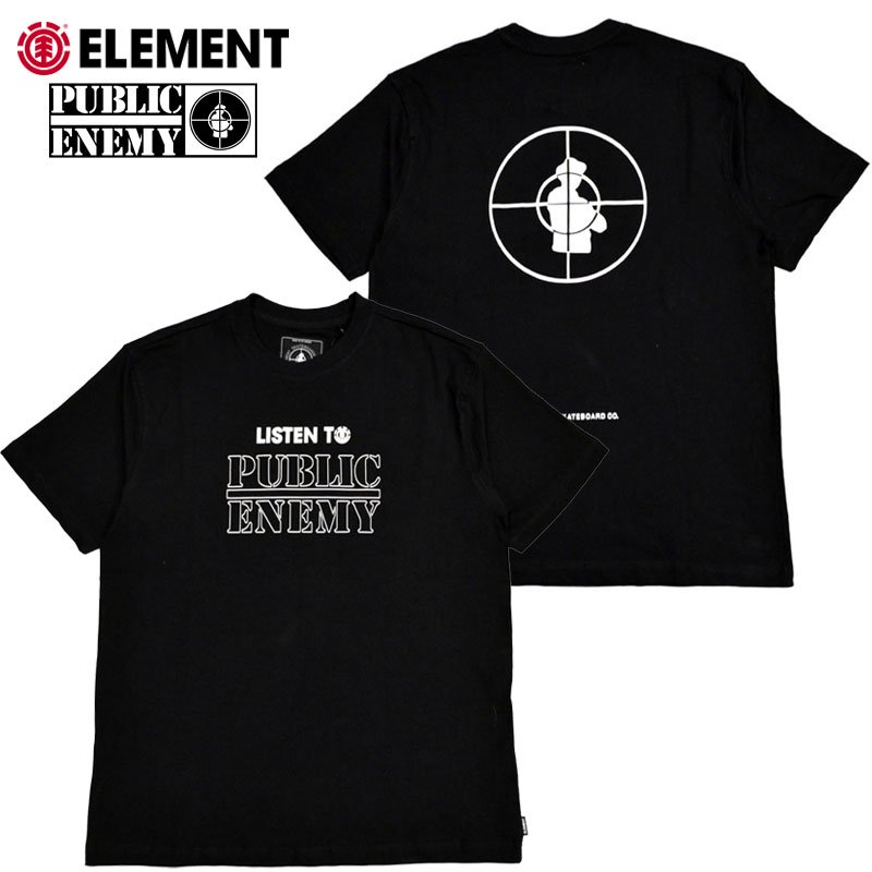 ELEMENT SKATEBOARDS × PUBLIC ENEMY ロンT M | hartwellspremium.com