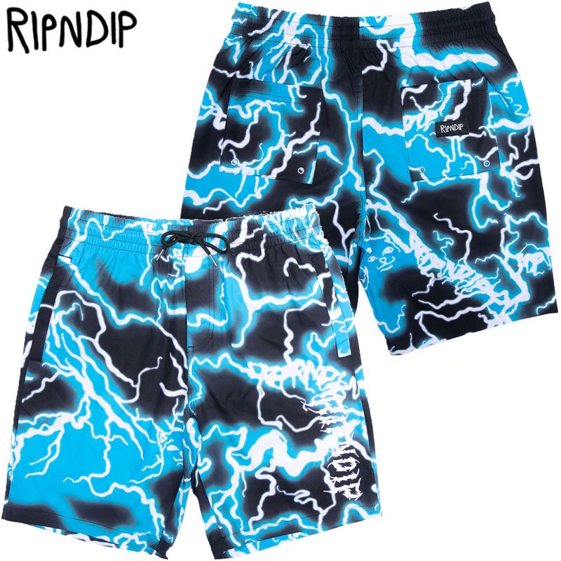 希少]RIPNDIP/リップンディップ/XL/総柄パンツ/猫/ネコ - パンツ