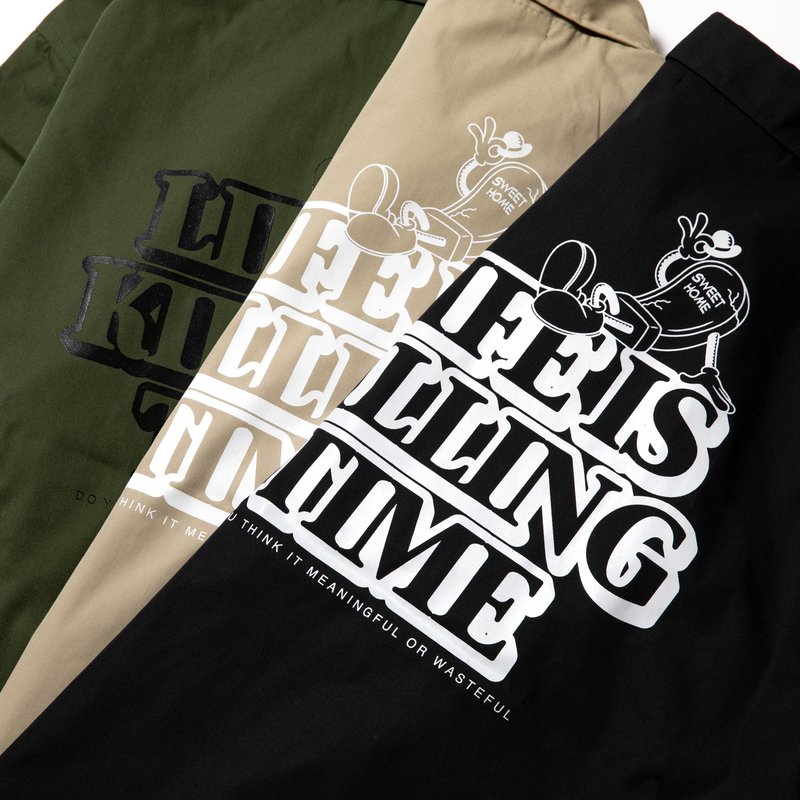 送料無料 サバトサーティーン SABBAT13 KILL TIME COACH JKT(OLIVE)サバトサーティーンコーチジャケット  SABBAT13コーチジャケット サバトジャケット - 大阪心斎橋アメ村WARP WEB SHOP!!!!!!!