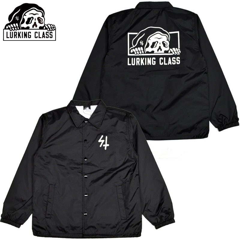 【Lサイズ ラスト1点】ラーキングクラス LURKING CLASS COPRO COACH  JACKET(BLACK)ラーキングクラスコーチジャケット LURKING CLASSアウター - 大阪心斎橋アメ村WARP WEB  SHOP!!!!!!!