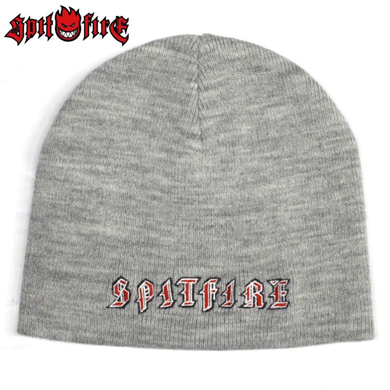 スピットファイア SPIT FIRE OLD E BEANIE(HEATHER/RED/WHITE