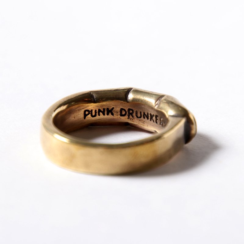 パンクドランカーズ PUNK DRUNKERS 指指輪(GOLD)PUNK DRUNKERS指輪