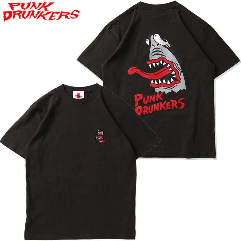 パンクドランカーズ PUNK DRUNKERS 鮫人切断TEE(SUMI)PUNK DRUNKERST