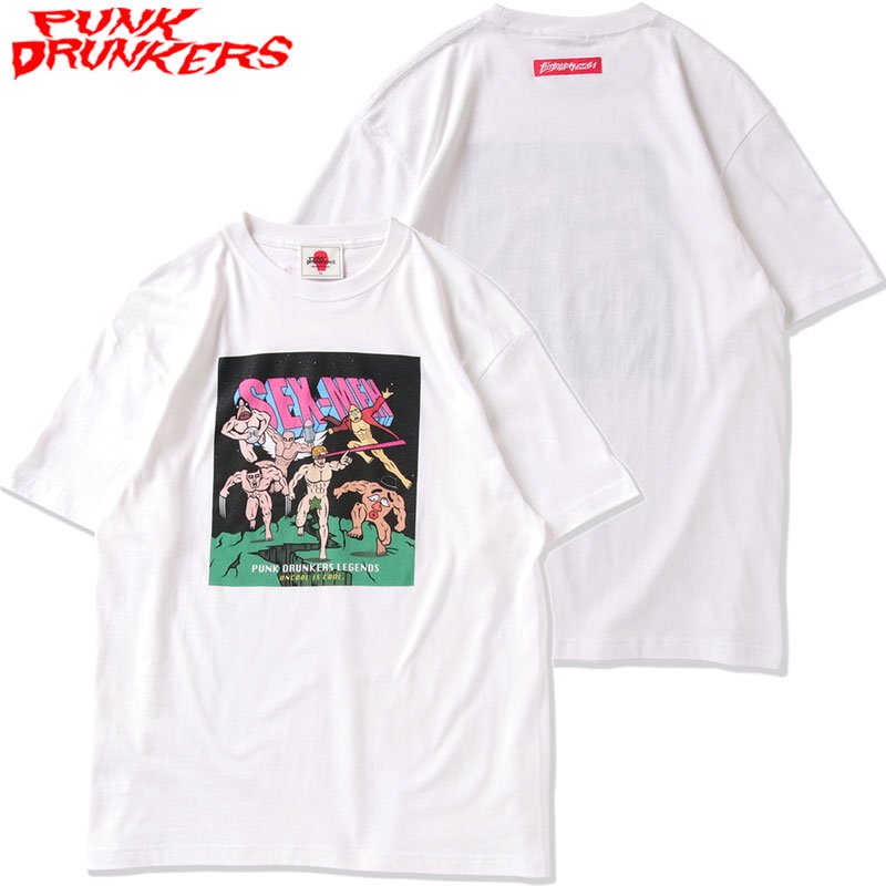 PUNK DRUNKERS メンズTシャツ Sサイズ 新品未使用 - Tシャツ