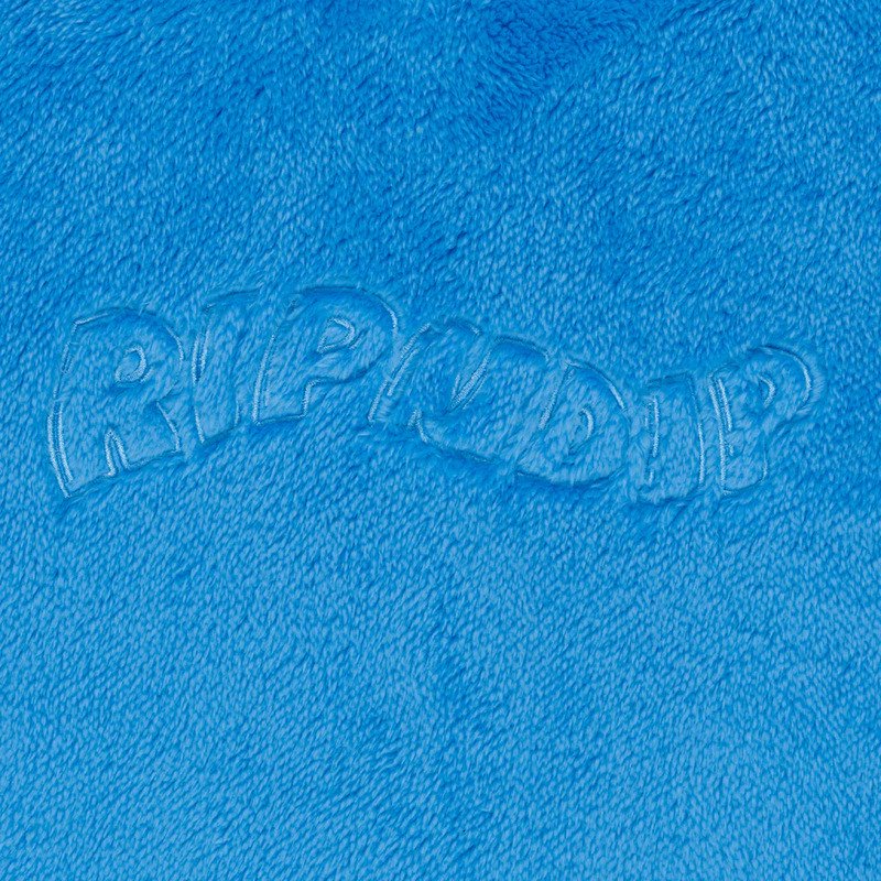 送料無料 リップンディップ RIPNDIP WAVES SHERPA HOODIE(BLUE)RIPNDIPパーカ リッピンディップフーディー