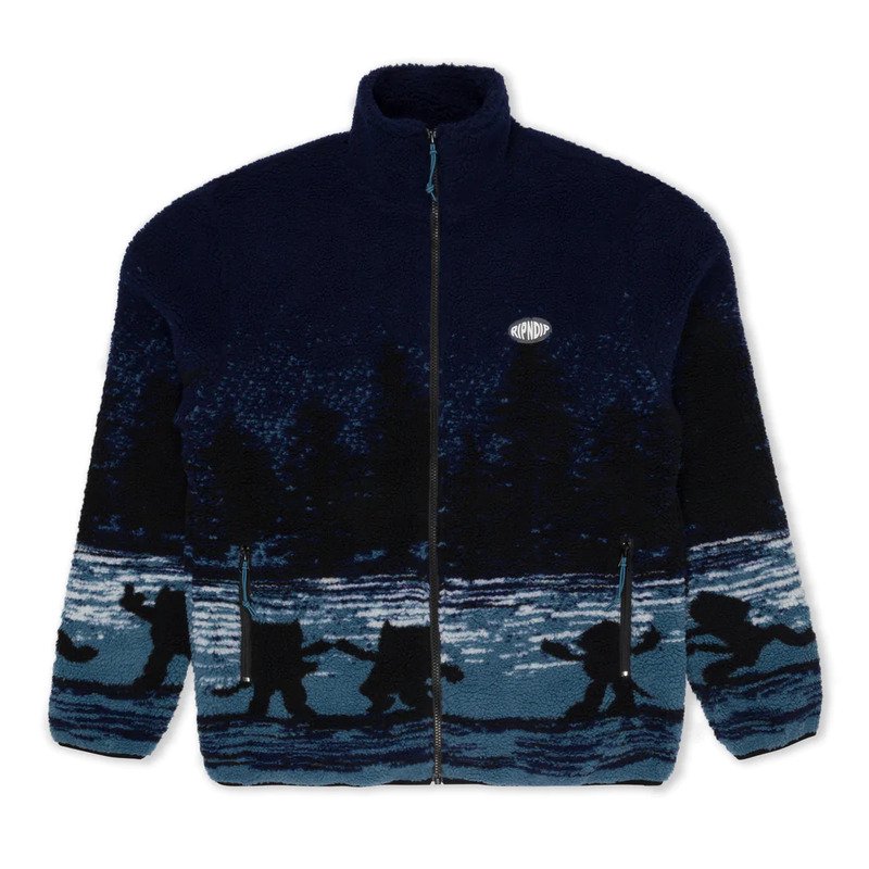 送料無料 リップンディップ RIPNDIP COSMIC MEADOW SHERPA JACKET