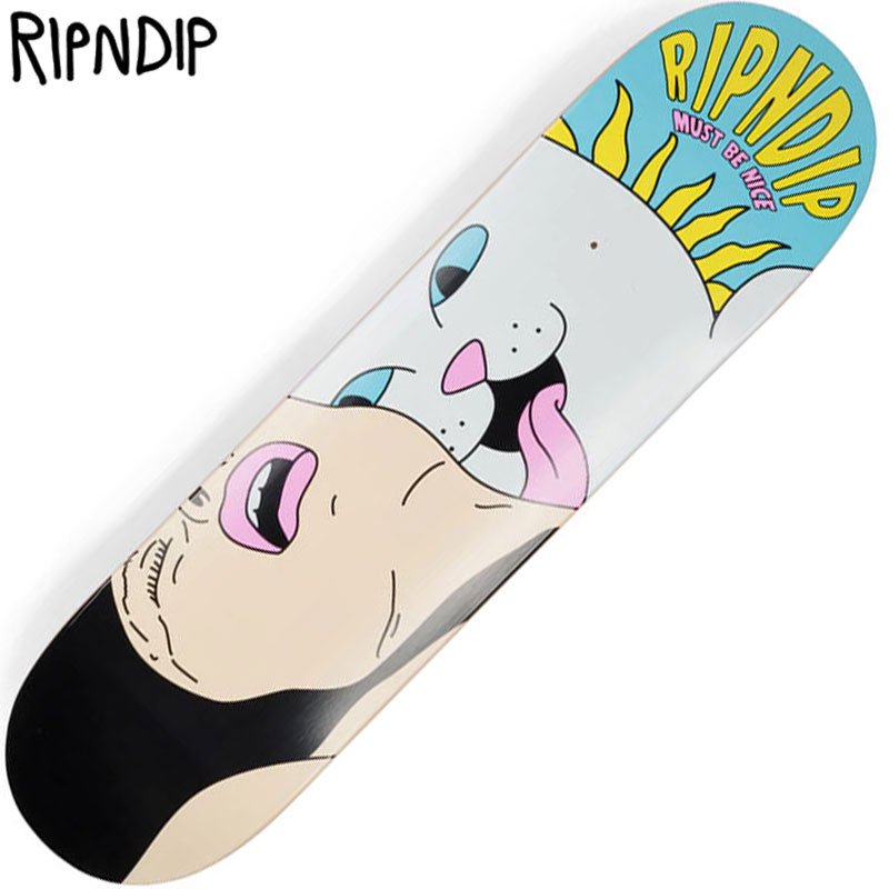 RIPNDIP スケートボードデッキ - スケートボード