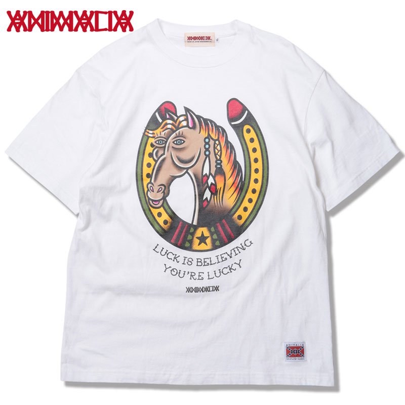 予約受付】アニマリア ANIMALIA LUCKY HOUSE S/S TEE(WHITE)アニマリア