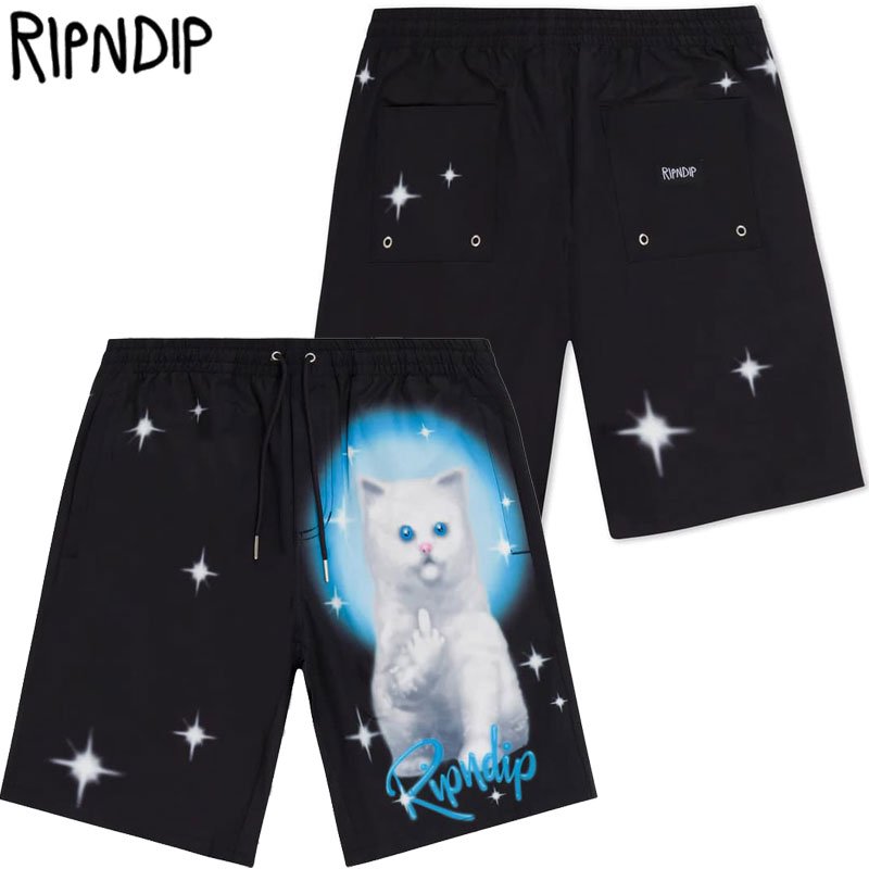 NEW ARRIVAL RIPNDIP リップンディップ 猫 総柄 セットアップ Lサイズ