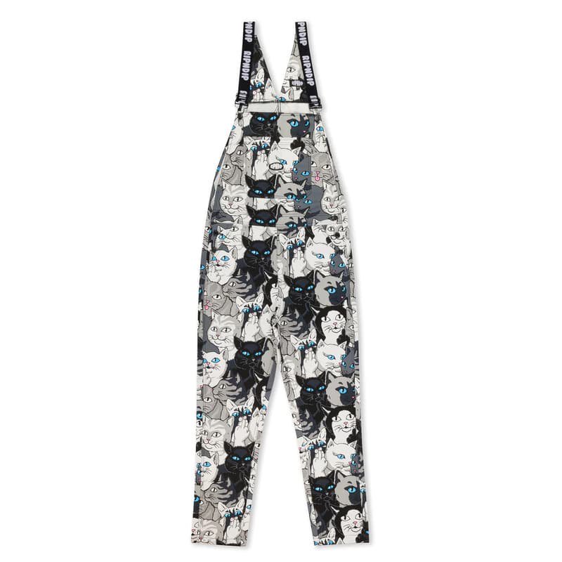 送料無料 リップンディップ RIPNDIP FAMILIY TREE TWILL OVERALLS