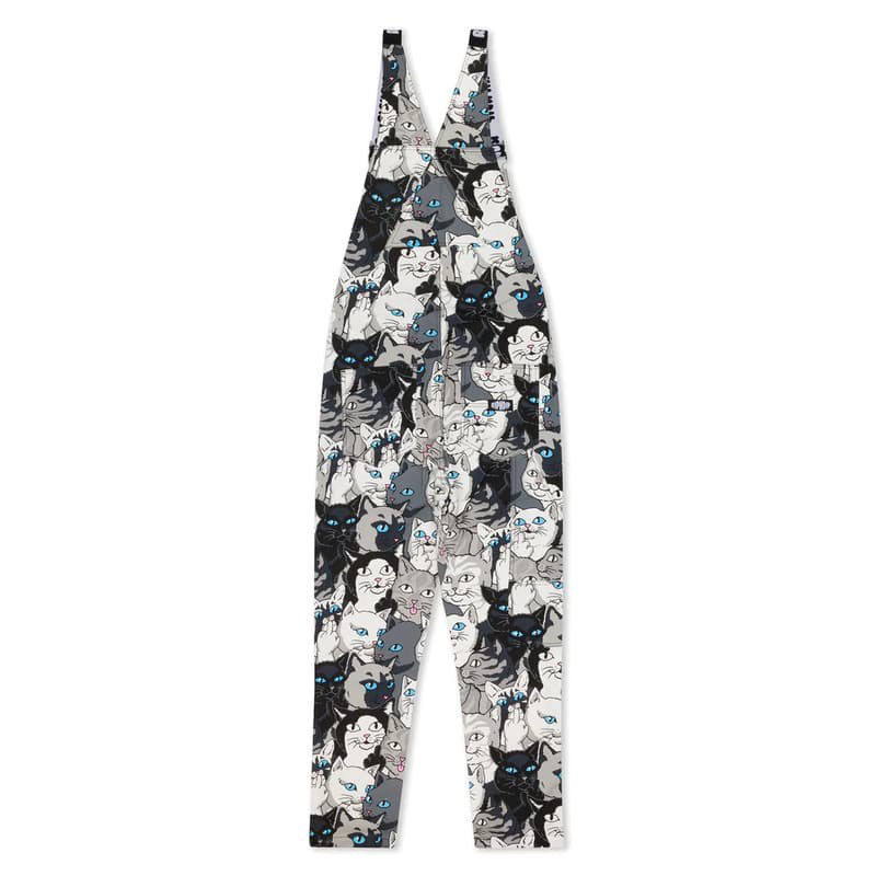 送料無料 リップンディップ RIPNDIP FAMILIY TREE TWILL OVERALLS