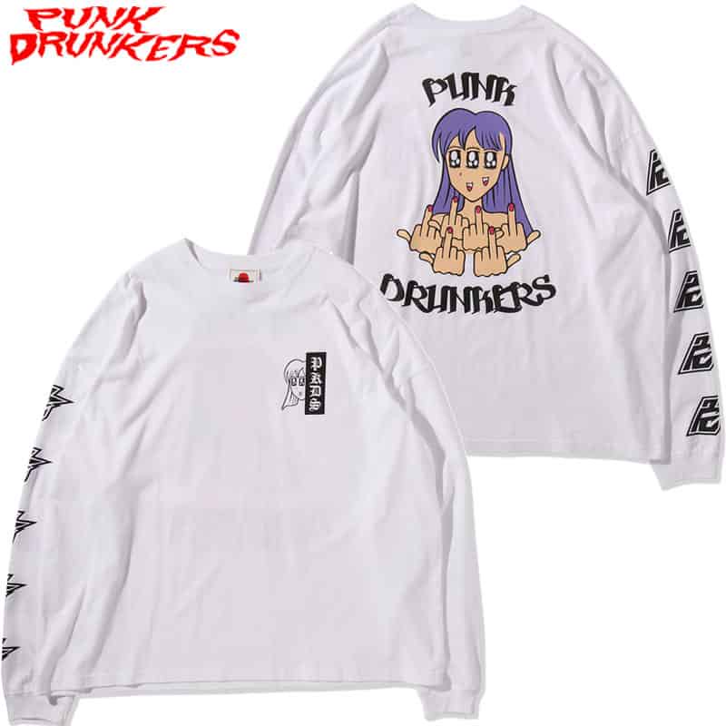 パンクドランカーズ ロングTシャツ - スケートボード