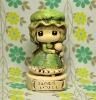 昭和レトロ 陶器製 メッセージドール 貯金箱「2人の友情いつまでも」