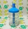 レトロプラスチック ワンタッチポット 砂糖入れ ブルー