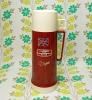 ビンテージ THERMOS 魔法瓶M ダークレッド 0.46L