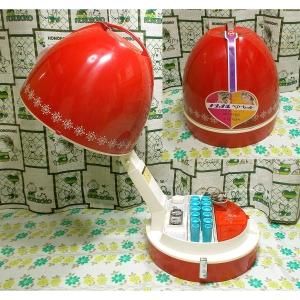 レトロポップ ナショナル ホットカーラー付き ヘアーセット サロンタイプポータブル