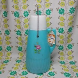 レトロプラスチック 薔薇花柄 麦茶冷し 3L