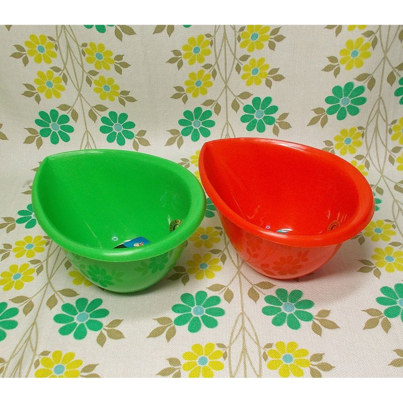 レトロプラスチック Lustro ware ドロップ型 ボウル - USA＆レトロ雑貨