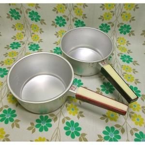 昭和レトロ 明星ラーメン アルミ製 片手鍋