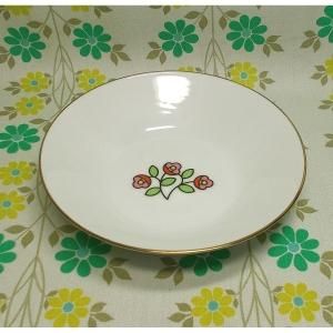 レトロポップ ノリタケ 花柄 サラダボウル φ19cm