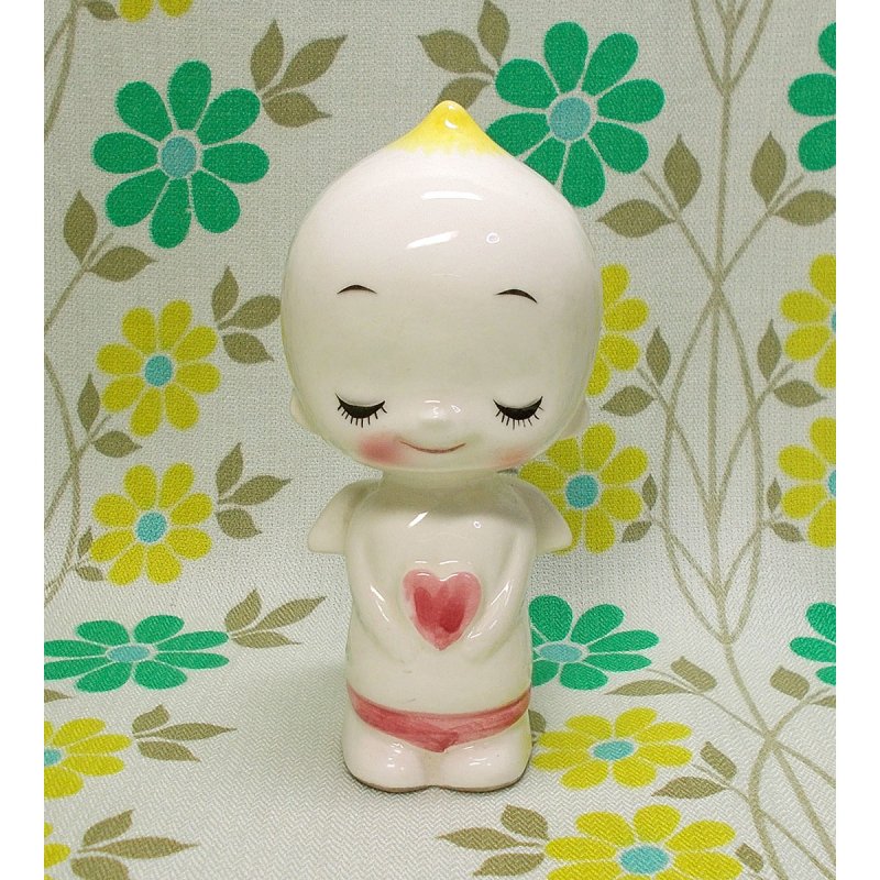 昭和レトロ RUNE 陶器製 天使 人形 - USA＆レトロ雑貨の店 RERA RERA 