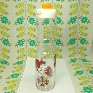 レトロポップ ガラス製 フリーザーポット インディアン柄