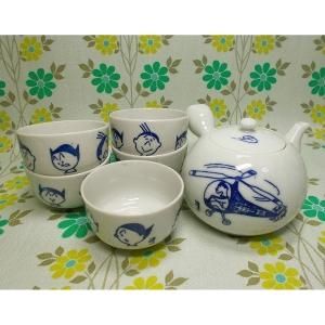 昭和レトロ フクちゃん 茶器セット