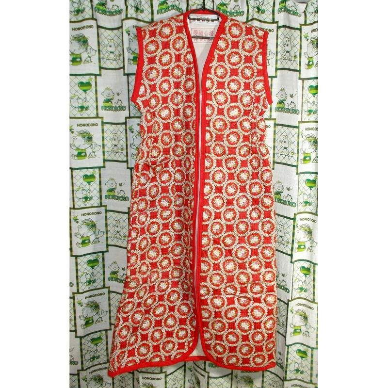 かいまき布団 レトロ 昭和レトロ【受験合格着 花柄 かいまき布団