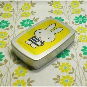 昭和レトロ 古いアルミのお弁当箱 ミッフィー
