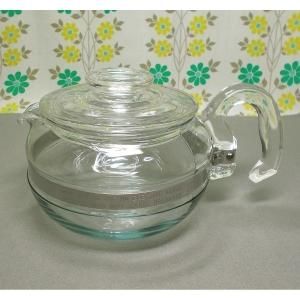 USAビンテージ オールドパイレックス 6cup ティーポット