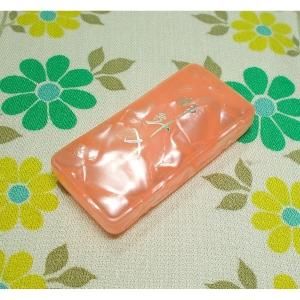 昭和レトロ セルロイド ミニケース お針入れ ピンク