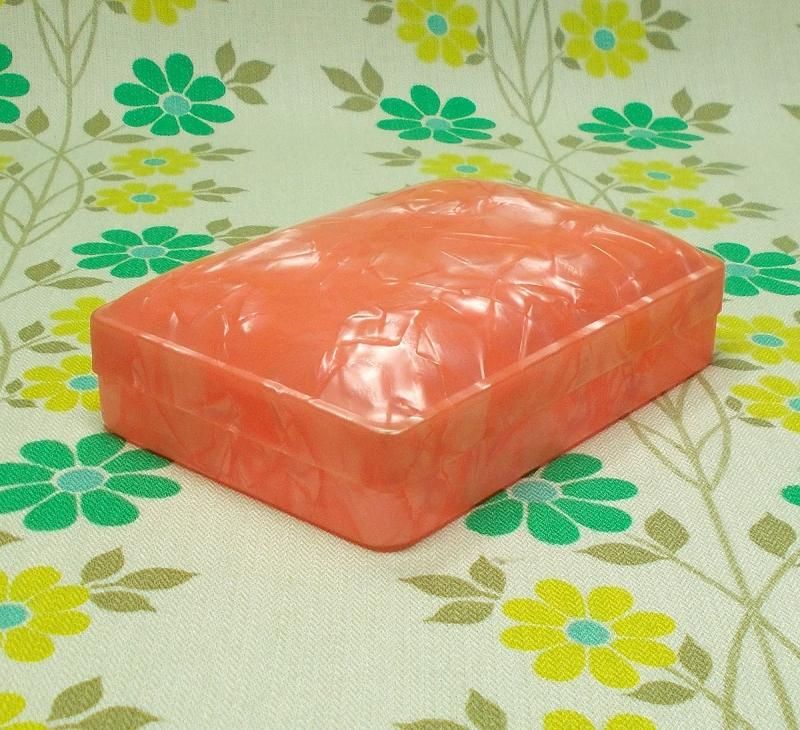 昭和レトロ 雑貨 セルロイド プラスチック ケース 入れ物 手芸