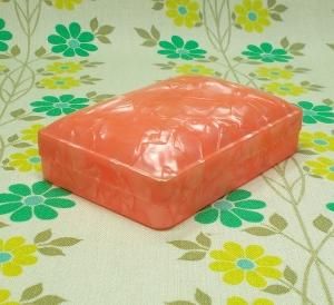 昭和レトロ セルロイド ミニケース ピンク