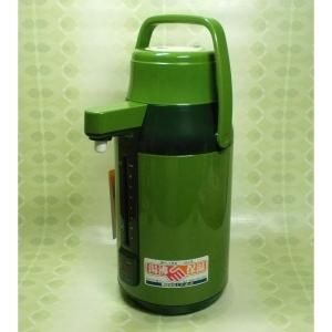 レトロポップ 象印 電気エアーポット 2.2L グリーン