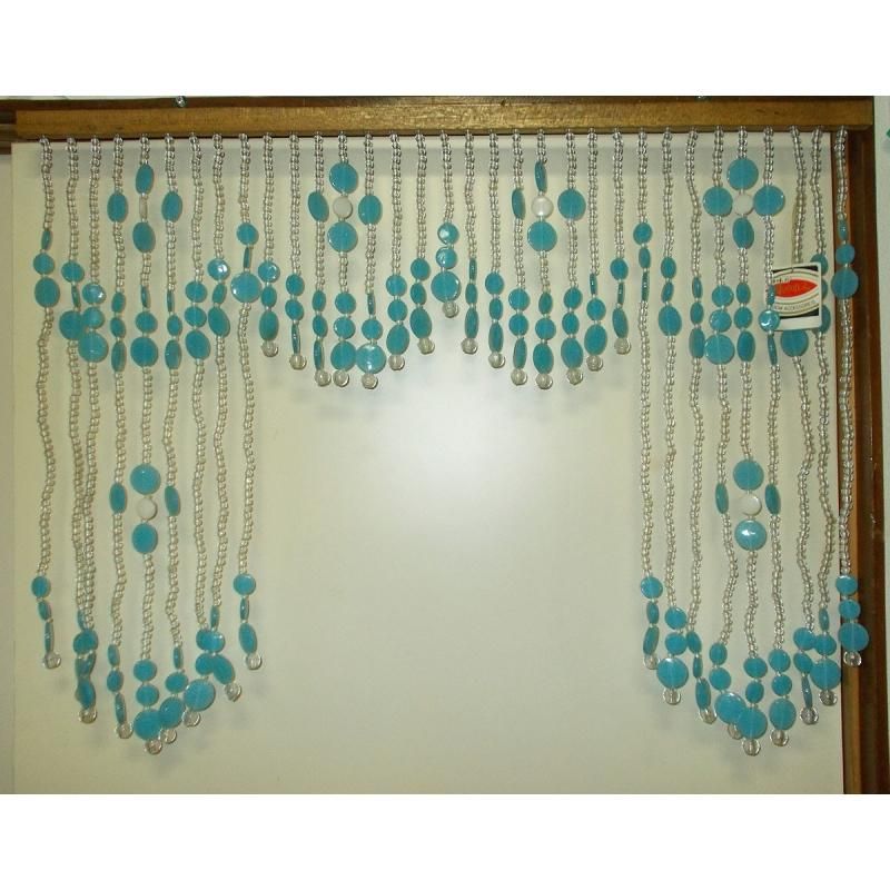 完成品】 昭和レトロ 珠のれん ビーズ 花柄 - メルカリ