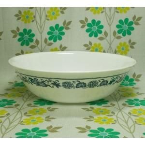 USAビンテージ Corelle ブルーオニオン サラダボウル(大)