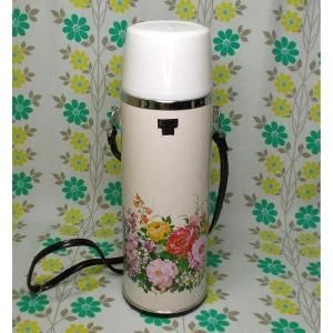 レトロポップ 保温水筒 タイガーボトル ダッシィー 1000ml 薔薇花柄