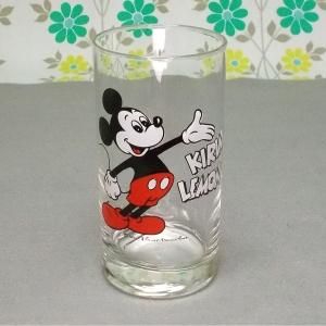 昭和レトロ キリンレモン ミッキーマウス グラス