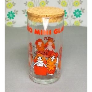 レトロポップ DYMO MINI GLASS 女の子柄