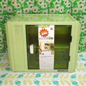 レトロ 蝿帳・収納ラック グリーン A