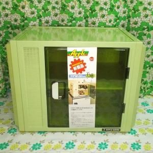 レトロ 蝿帳・収納ラック グリーン B