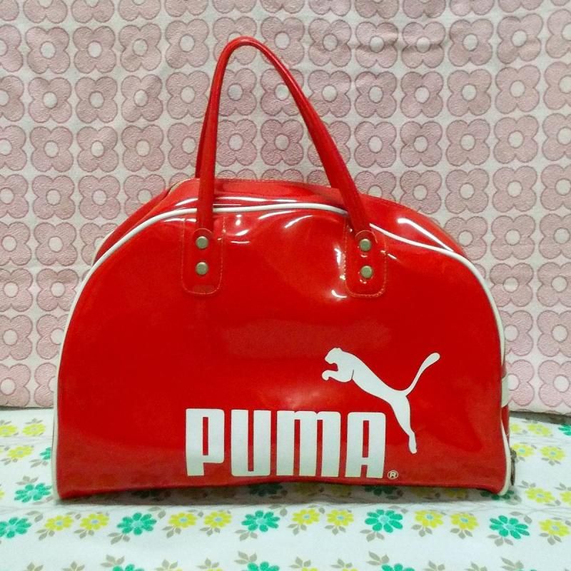 PUMA レトロ レザー ボストンバック - ゴルフバッグ・キャディバッグ