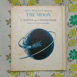 USAビンテージ 絵本 「ＬET'Ｓ ＦIND ＯUT ABOUT THE MOON」