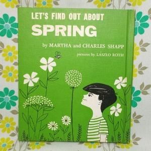 USAビンテージ 絵本 「LET'S FIND OUT ABOUT SPRING」