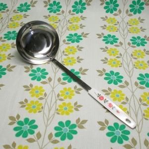 レトロポップ 薔薇花柄 お玉