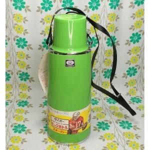 レトロポップ タイガー 魔法瓶 水筒 ピックボトル スポーティー グリーン