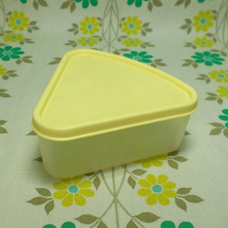 レトロ タッパーウェア 三角ケース Tupperware とろける