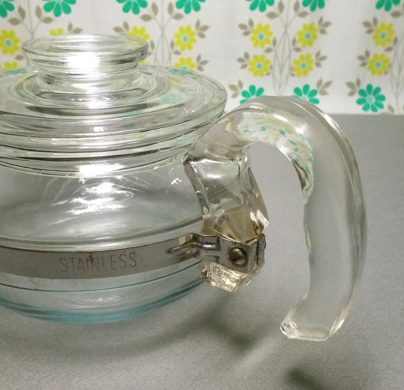 USAビンテージ オールドパイレックス 6cup ティーポット - USA＆