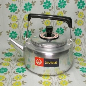 レトロポップ アルミ製 ケトル 2.0L レトロ柄